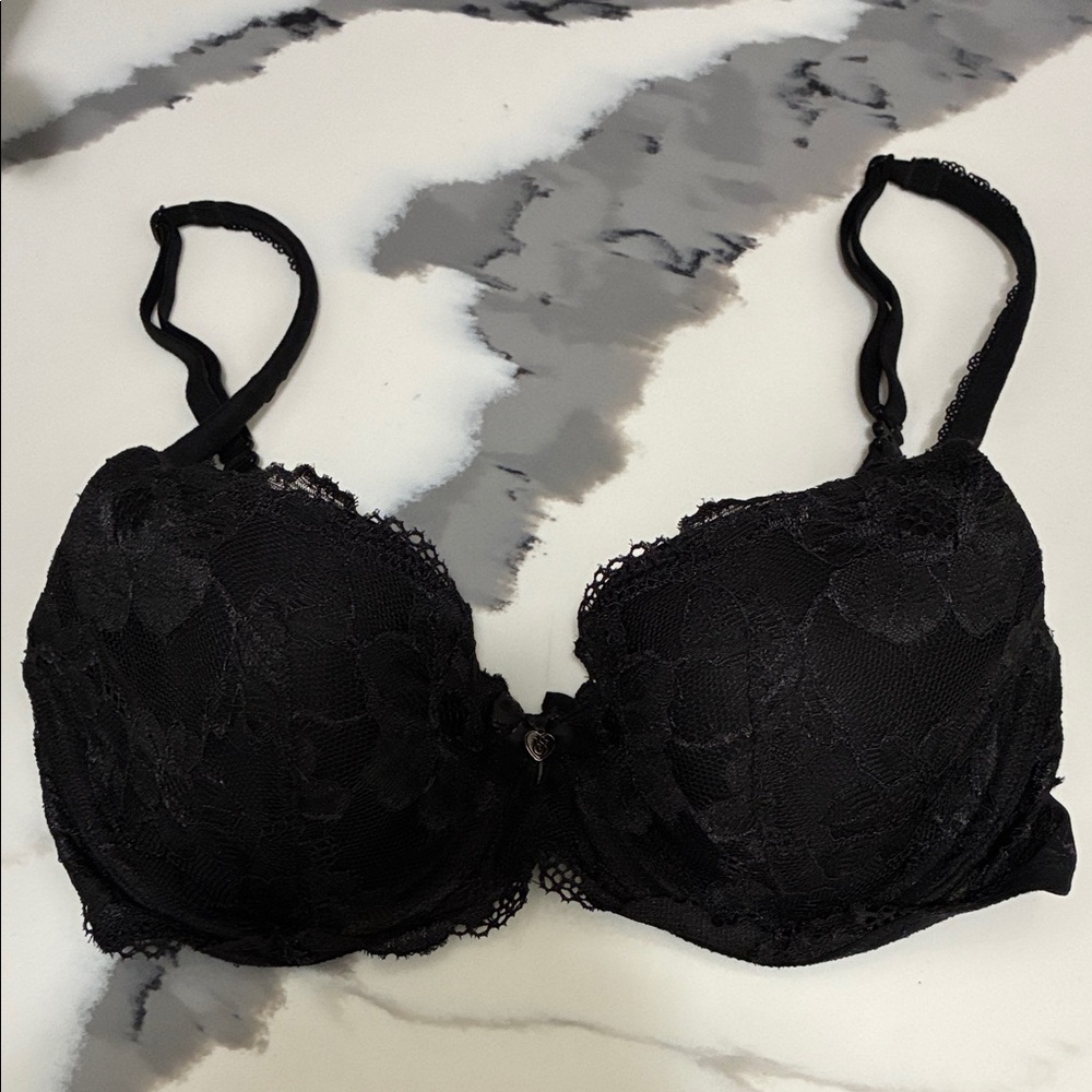 Body by Victoria Black Lace Bra